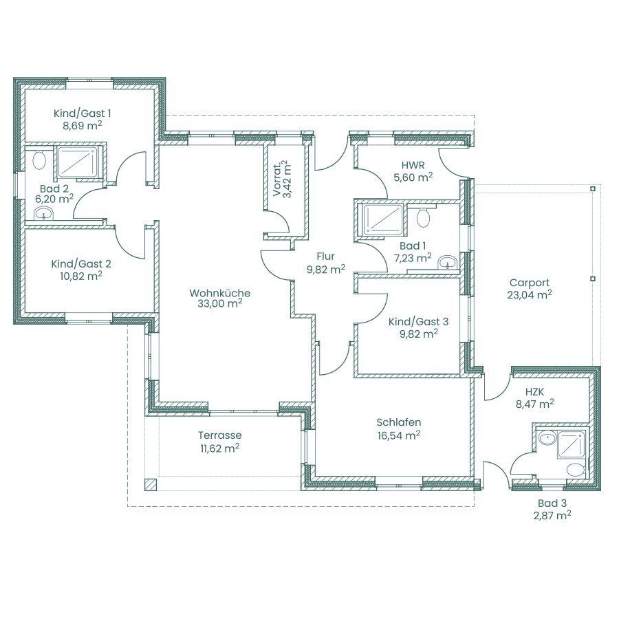 Grundriss HeyHaus Happy