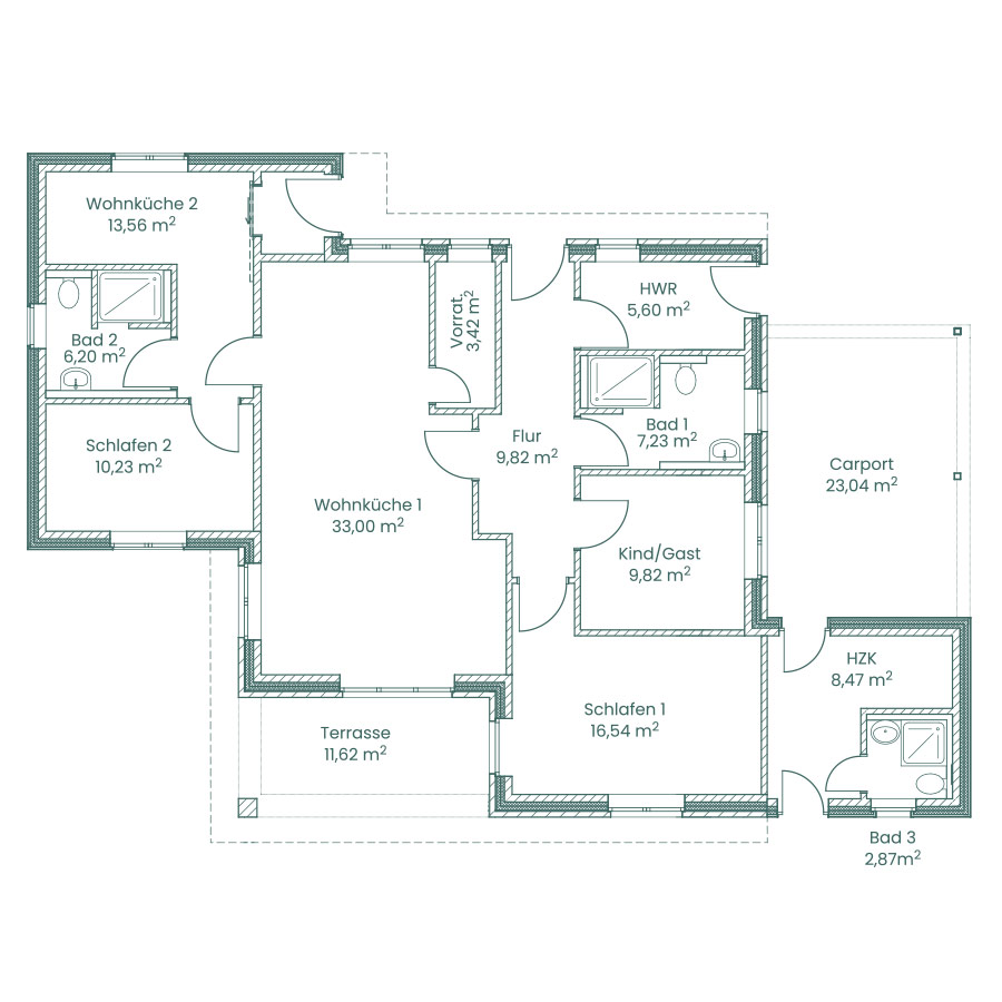 Grundriss HeyHaus Happy